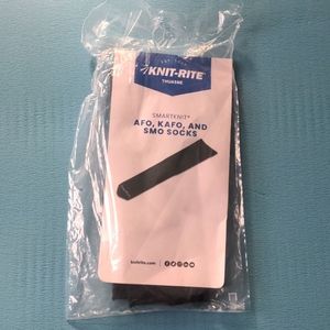 Knit-Rite AFO/KAFO/SMO unisex socks